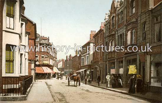 Silver Street & Newland Street, Kettering, Northamptonshire. c.1910..